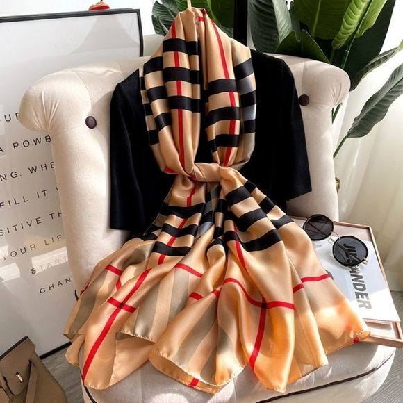 Accessories - Long Silky Scarf